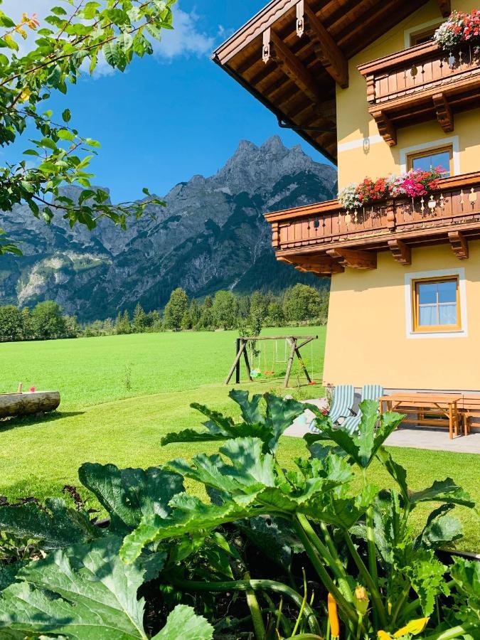 Alpen Appartements Oberlehengut Werfenweng Exterior foto